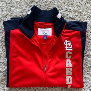 St. Louis Cardinals Warm-Up Jacket. Large. G-III 4her By Carl Banks. NWT.